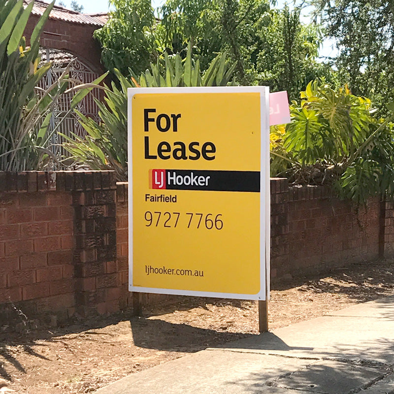 Corrugated Signs
