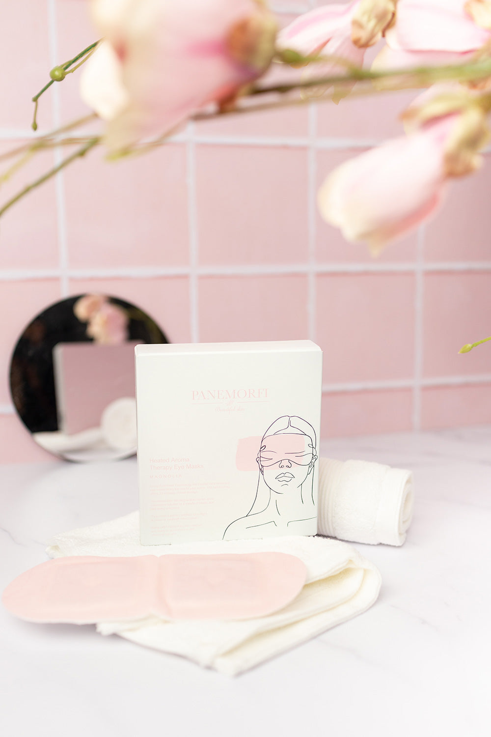 Pink Tiles Photography Backdrop
