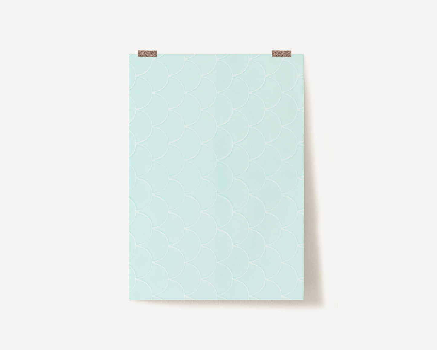 Aqua Mermaid Tiles Photography Backdrop