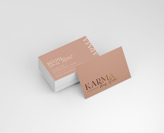 Raised Spot UV Business Cards