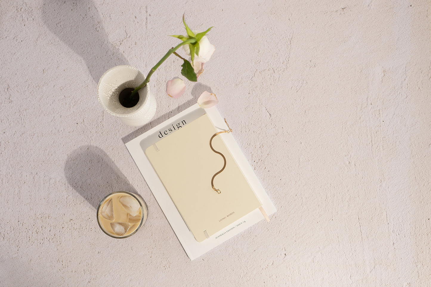 Cream Concrete Wall Photography Backdrop