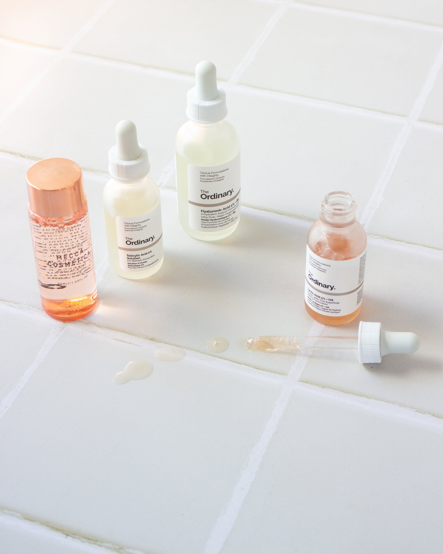 Cream Tile Photography Backdrop