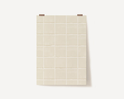 Cream Tile Photography Backdrop
