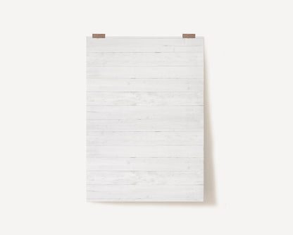 White Timber Photography Backdrop